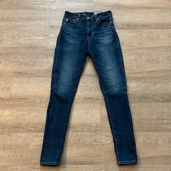 Adriano Goldschmied AG Denim Mila Super High Rise Skinny Ankle Jeans Size 28 - Picture 2 of 9